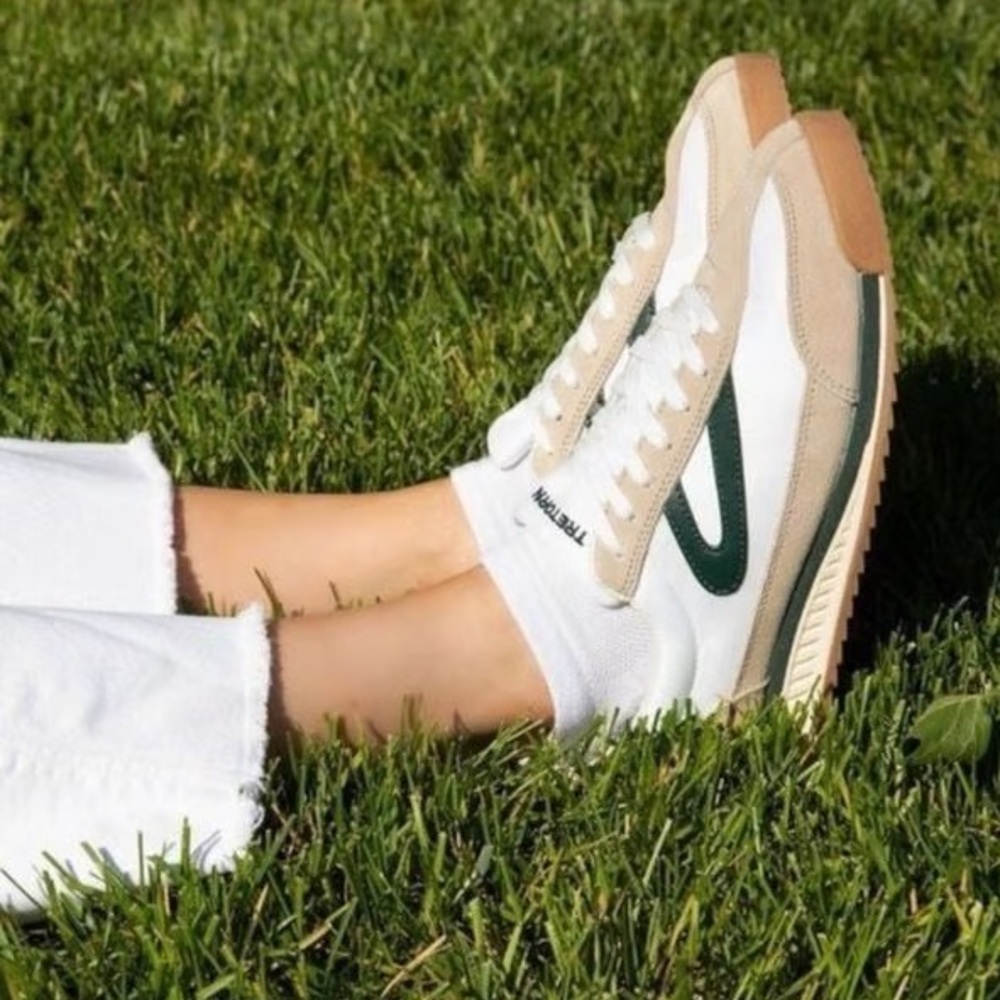 Tretorn Green Rawlins Tennis Shoes Sneakers ✨